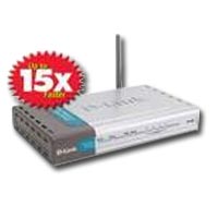 D-Link AirPlus XtremeG 2.4GHz Wireless Internet Server 54Mbps/108Mbps 110V 802.11g 15x