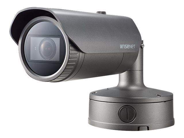 Hanwha Vision WiseNet X XNO-6080R - Cámara de vigilancia de red - para exteriores - resistente al polvo / resistente al agua / antivandalismo - color (Día y noche) - 2.160.000 píxeles - 1920 x 1080 - iris automático - motorizado - audio - compuesto