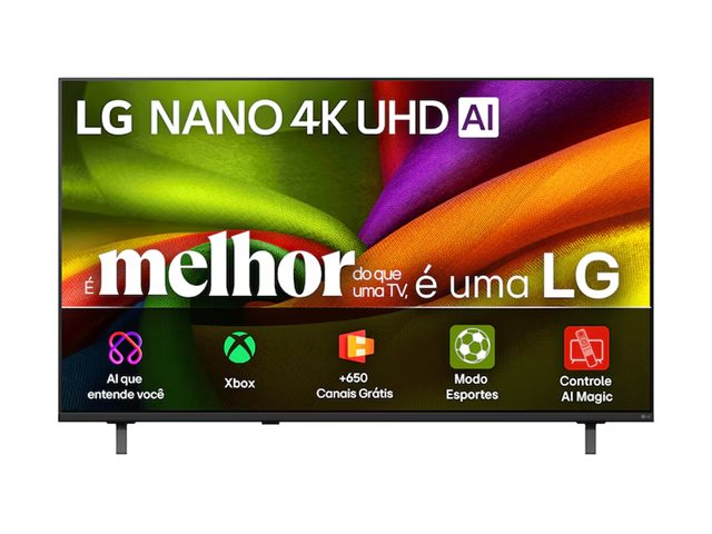 LG - LED display unit - Smart TV - 85" - NANO 4K UHD AI NU855 Ultra Big