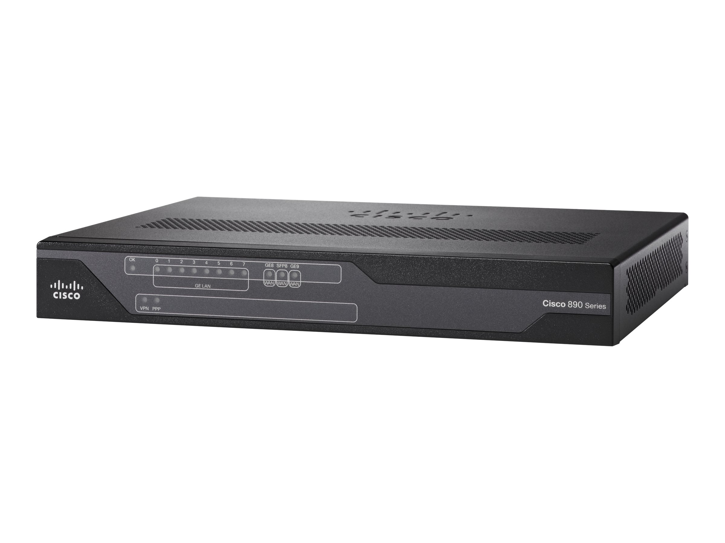 Cisco 892 - Router - ISDN conmutador de 8 puertos Puertos WAN: 3
