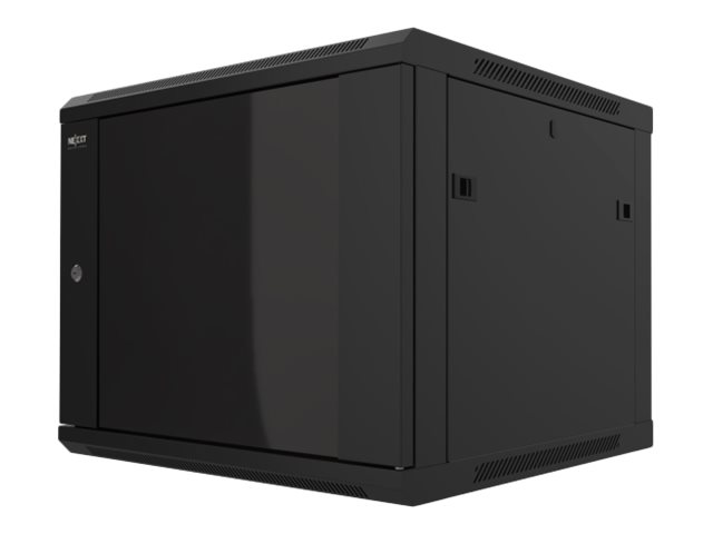 Nexxt Solutions - Rack armario - instalable en pared - RAL 9005, negro barniz - 6U - 19"
