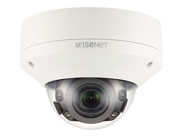 Hanwha Vision WiseNet X XNV-6080R - Cámara de vigilancia de red - cúpula - para exteriores - resistente al polvo / resistente al agua / antivandalismo - color (Día y noche) - 2.160.000 píxeles - 1920 x 1080 - iris automático - motorizado - audio