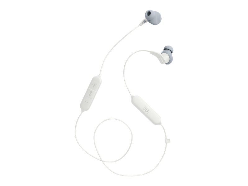 JBL Endurance RUN 2 - Auriculares internos con micro - en oreja - inalámbrico - blanco