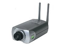 D-Link DCS-3220G - Cámara de vigilancia de red - color - 704 x 480 - audio - inalámbrico - Wi-Fi - LAN 10/100 - MPEG-4