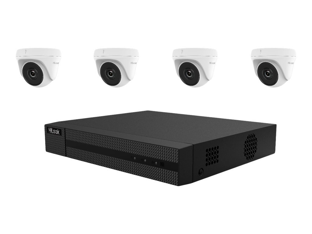 HiLook TK-4144TH-MH - DVR + cámara/s - alimentado por CA - 4 canales - 1 x 1 TB - 4 cámara(s) - CMOS