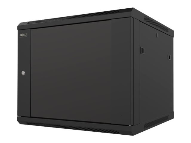 Nexxt Solutions - Rack armario - instalable en pared - RAL 9005, negro barniz - 9U - 19"