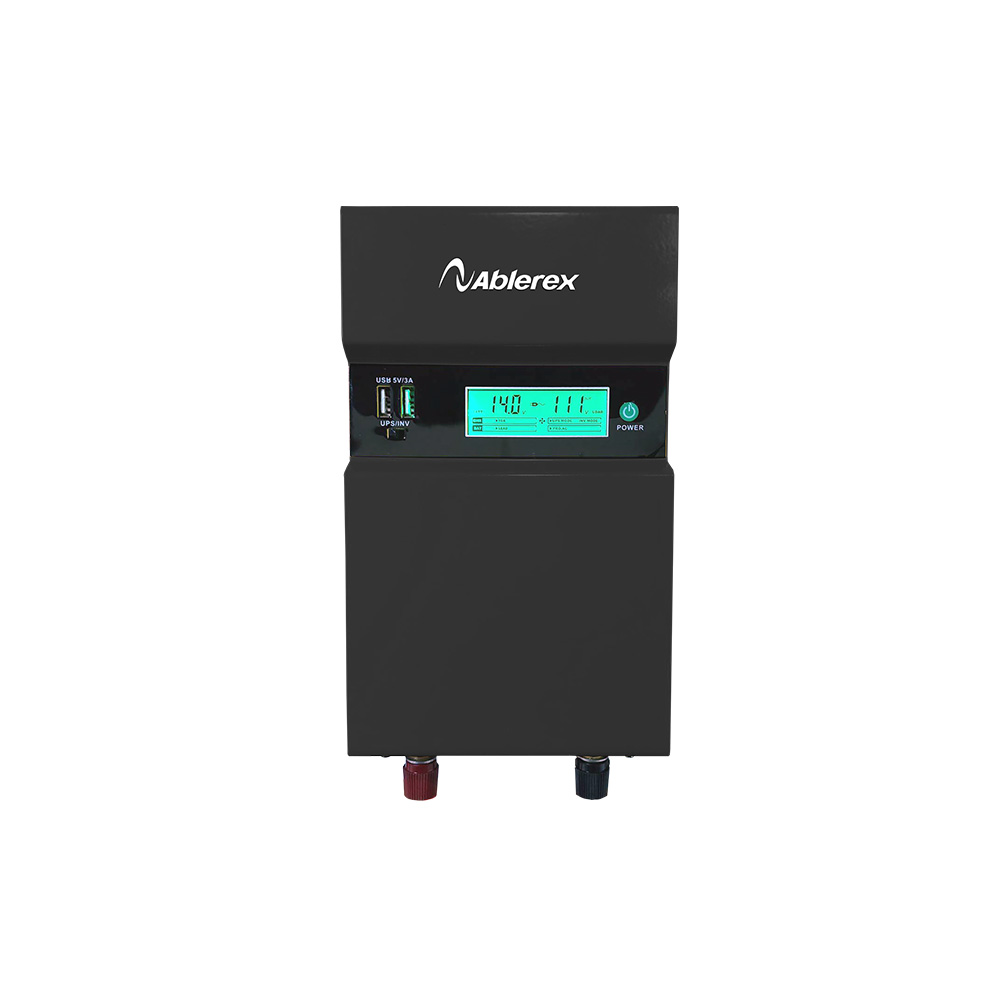 INVERSOR ABLEREX/AB-BNINV-1000 /1000VA/500W/120V/4 TOMAS/2 USB 5V 3AH