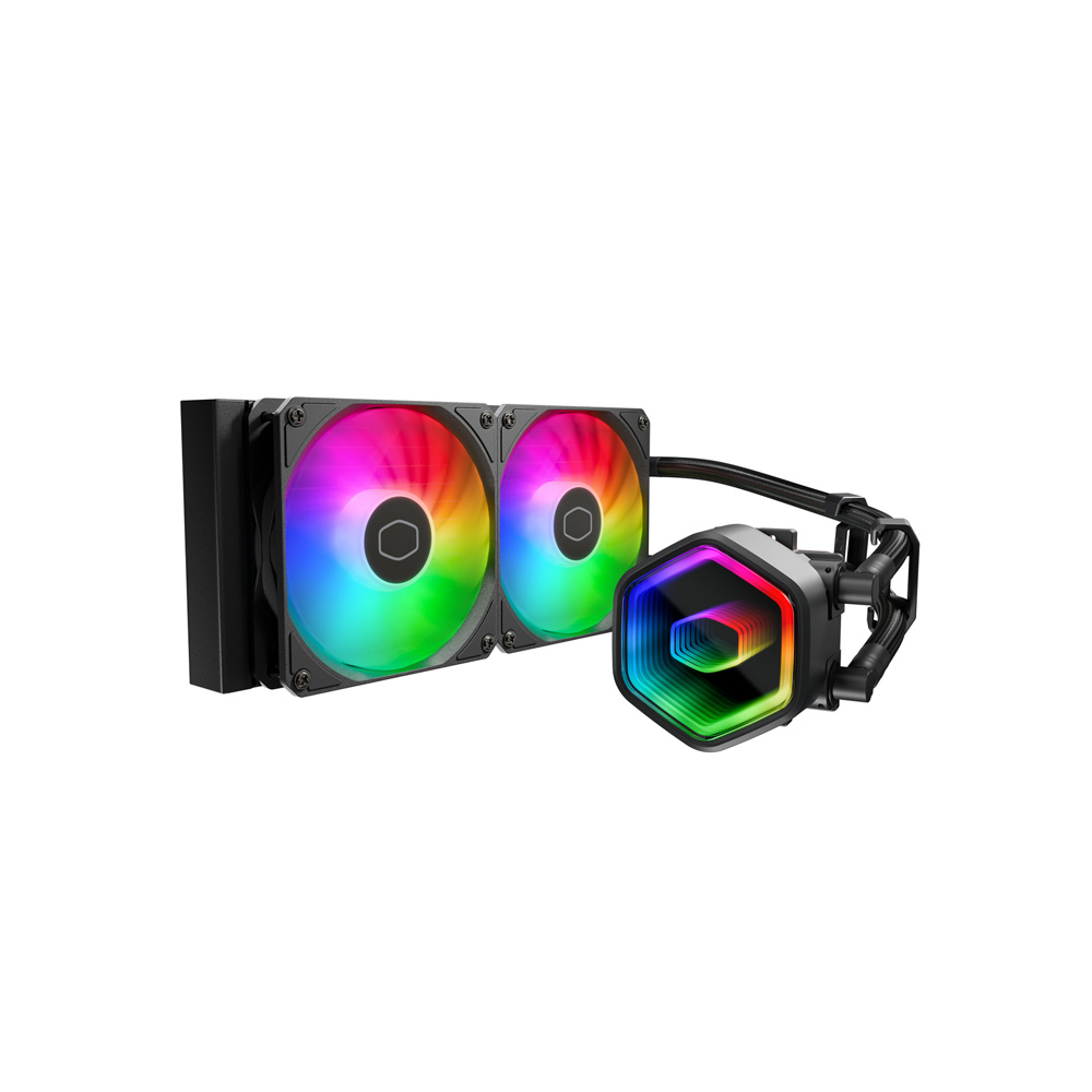 COOLER MASTER/MASTERLIQUID 240 CORE II ARGB NEGRO 12 VDC
