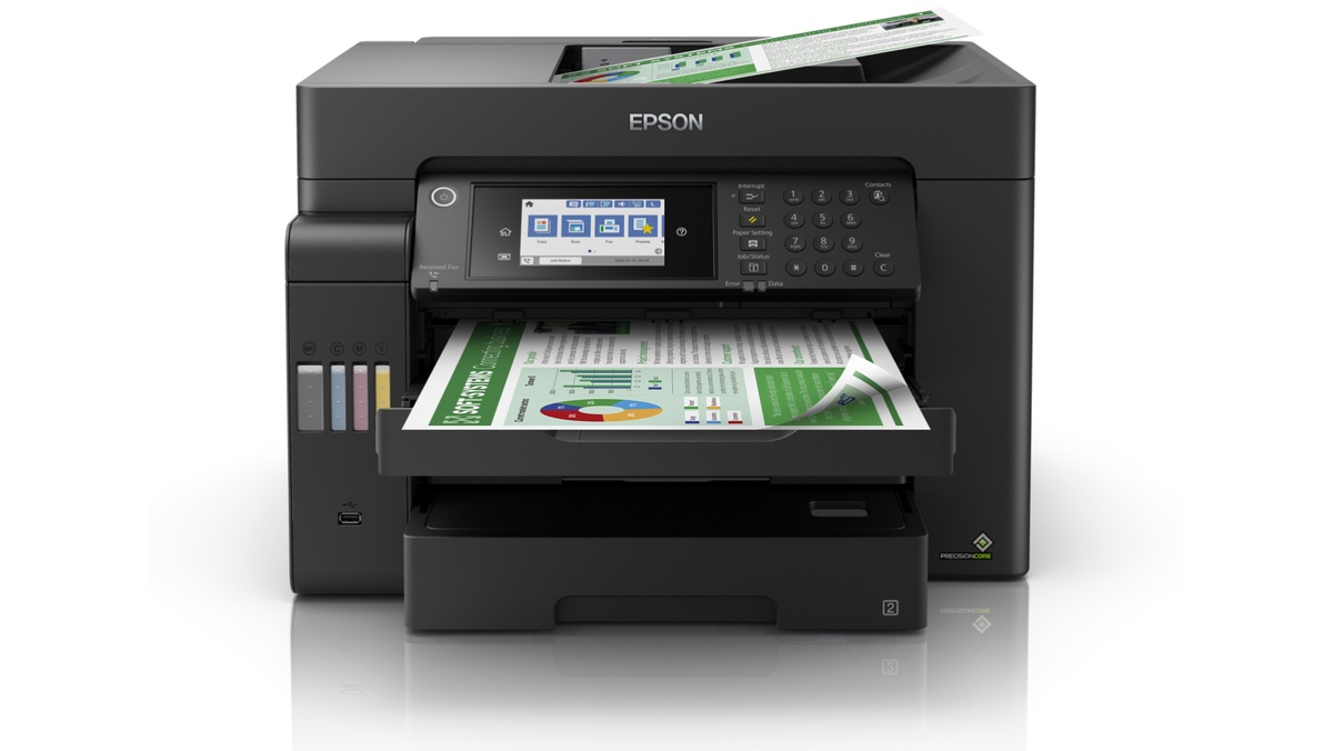 Epson - Wide format - Wi-Fi / Ethernet 10 Base-T/100 Base-TX/1000 Base-T / USB - Duplexador automático