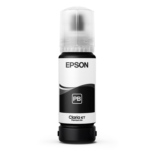 Epson T555 - Photo Negro - original - recarga de tinta - para EcoTank L8160, L8180