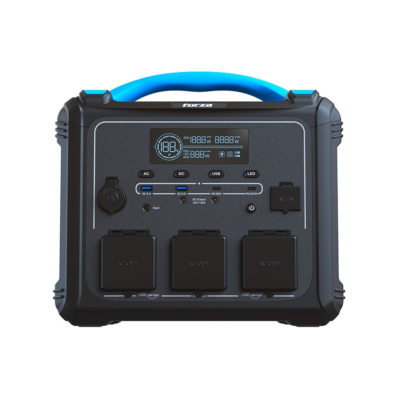 Forza Titan Series - Battery backup - 1200 Watt - AC 110/120 V - 3AC/8DC 3.75V LiMnFePO4
