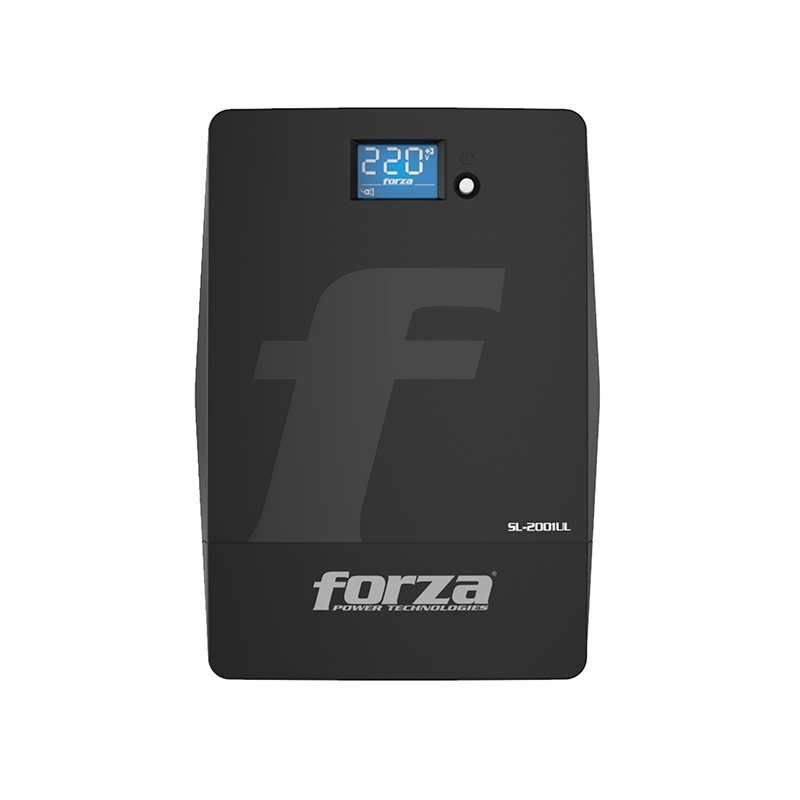 Forza SL-2001UL - UPS - Line interactive - 1200 Watt - 2000 VA - 110 V - NEMA 5-20P - 8 x NEMA 5-15R - USB - Touchscreen LCD - Forza Tracker - 3-year warranty