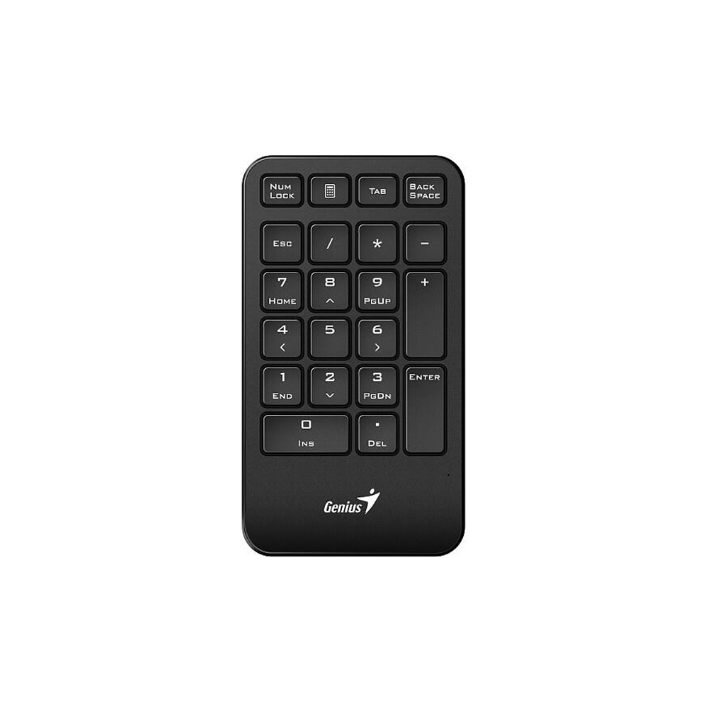 TECLADO GENIUS NUMERICO NUMPAD 1000 WIRELESS /NEGRO / ULTRADELGADO /SILENCIO /WIN 8/10 /MAC OS 10.