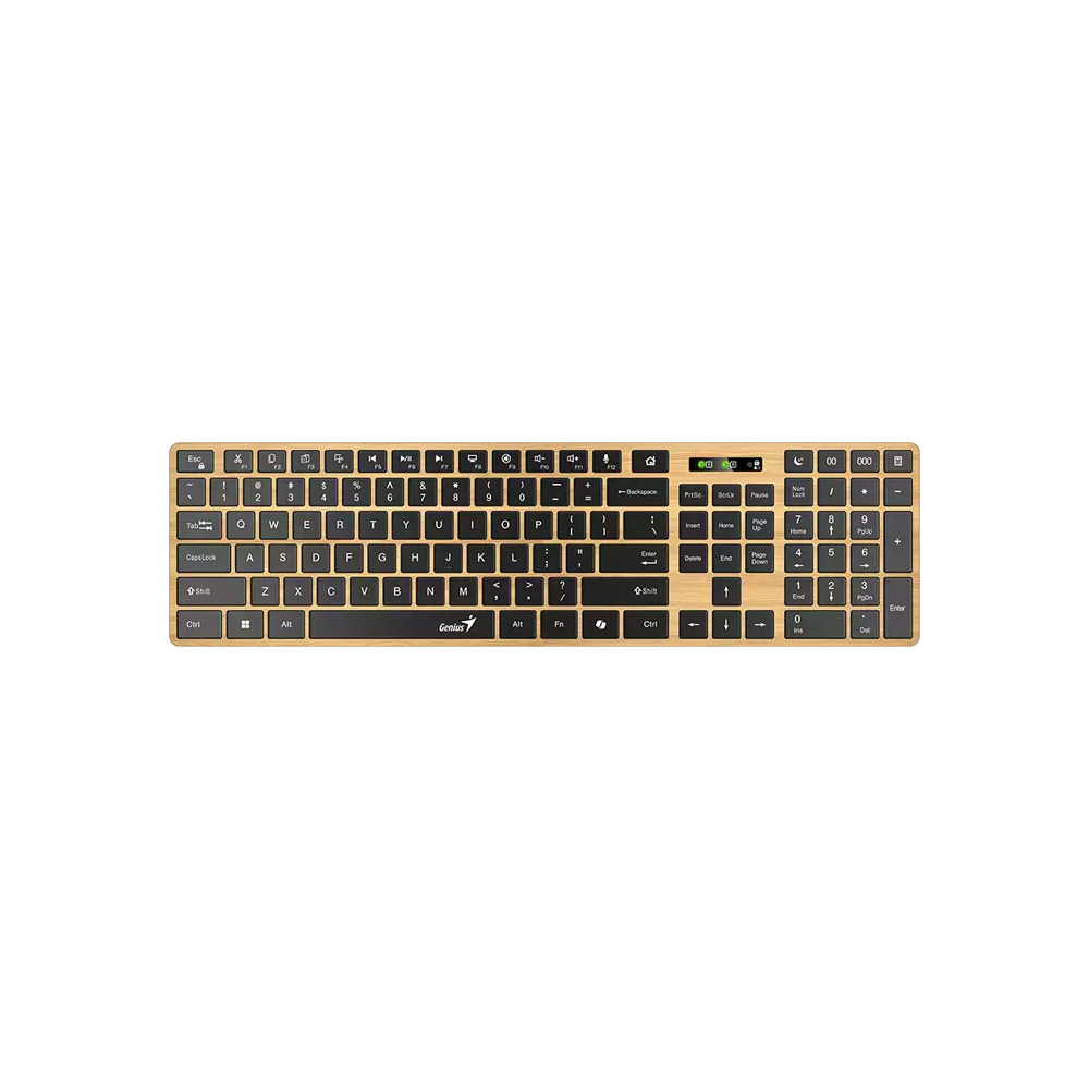 TECLADO GENIUS/SLIMSTAR 7250BT /BT Y WIRELESS /COPILOT /PILA AAA 2 /WIN /MAC /CHROME /ANDROID
