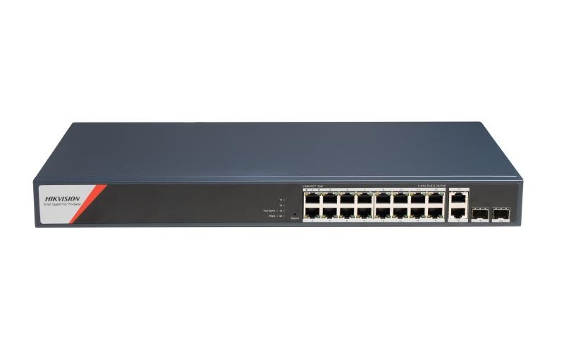 Hikvision - Switch - 16 - DS-3E1520HP-SI-16P2T2F