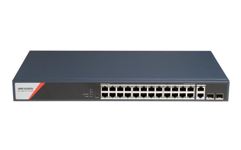 Hikvision - Switch - 24 - Gigabit Smart POE Switch