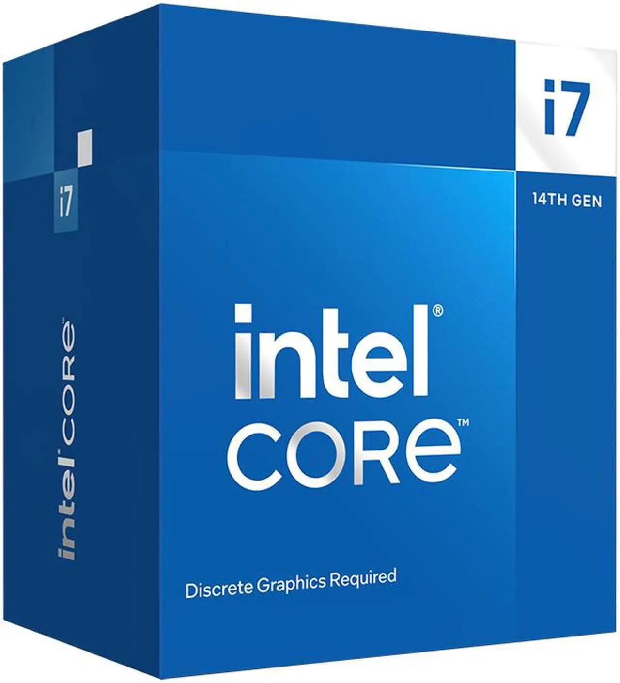 Intel Core i7 i7-14700F - 2.1 GHz - 20 núcleos - 28 hilos - 33 MB caché - FCLGA1700 Socket - Caja