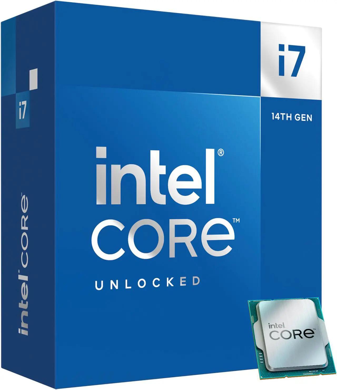 Intel Core i7 i7-14700K - 3.4 GHz - 20 núcleos - 28 hilos - 33 MB caché - FCLGA1700 Socket - Caja