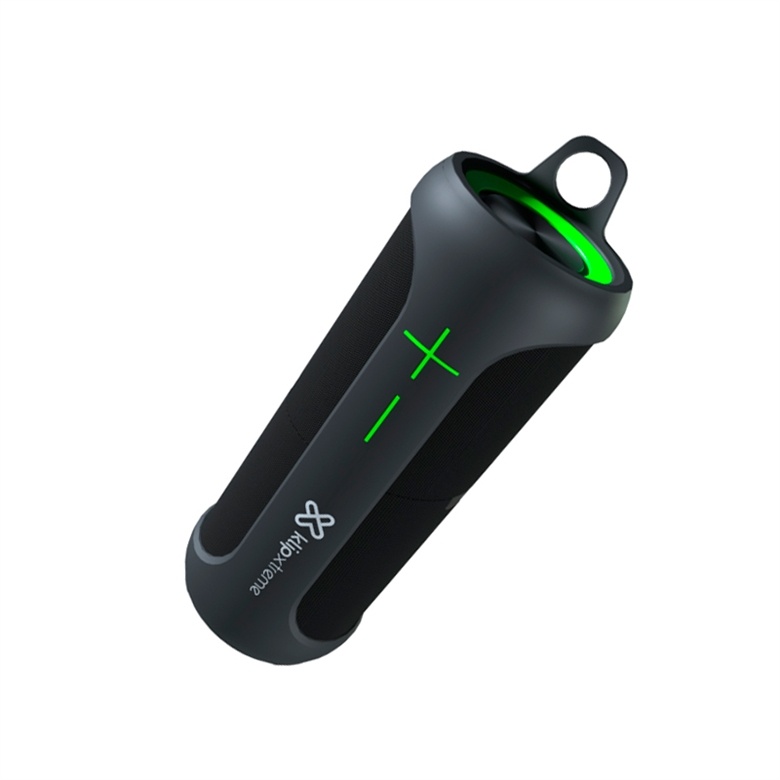 Klip Xtreme Port. TWS Audio KBS-800 - Altavoz - Negro con detalles en verde - 20 W - IPX7