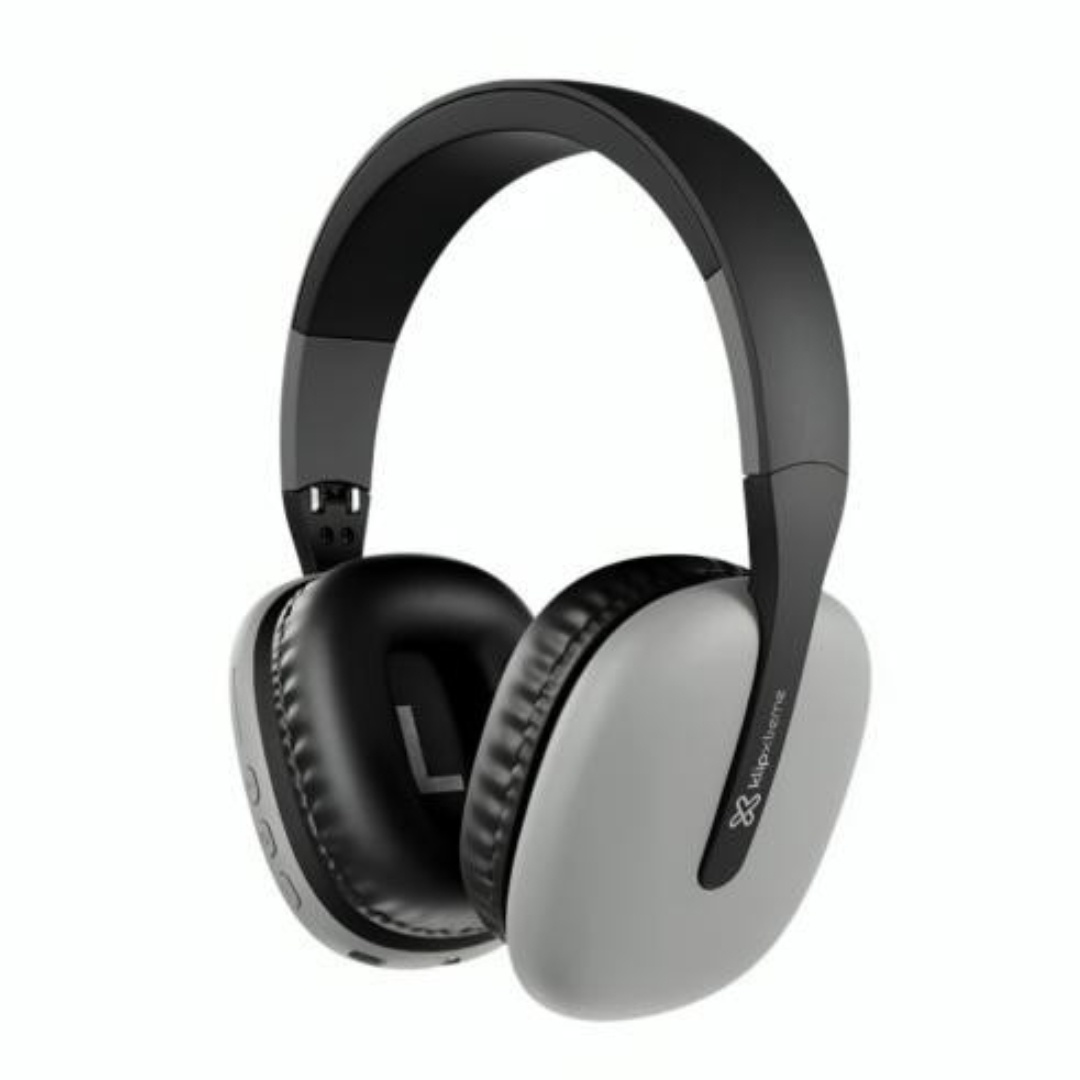 Klip Xtreme - KWH-010GR - Headphones - Para Home audio / Para Portable electronics / Para Professional audio / Para Cellular phone - Wireless - 25Hrs - Gray - BT