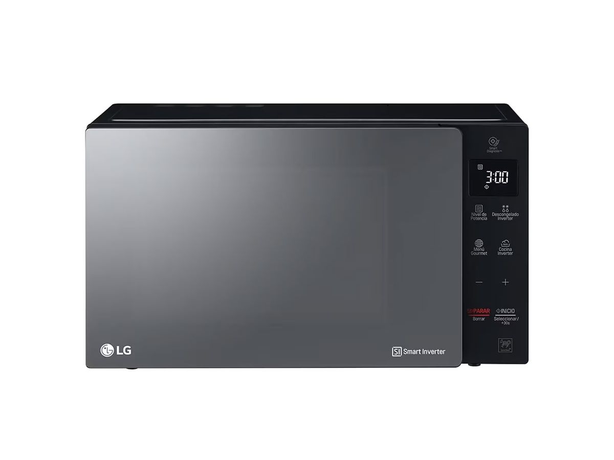 LG - Microwave oven - 1.5cu 1200W Black