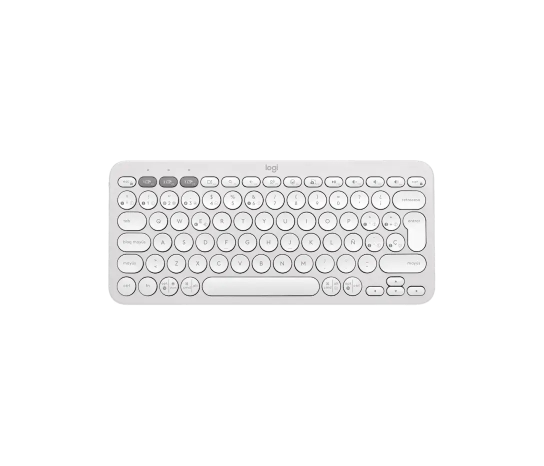 Logitech - Keyboard - Wireless - White