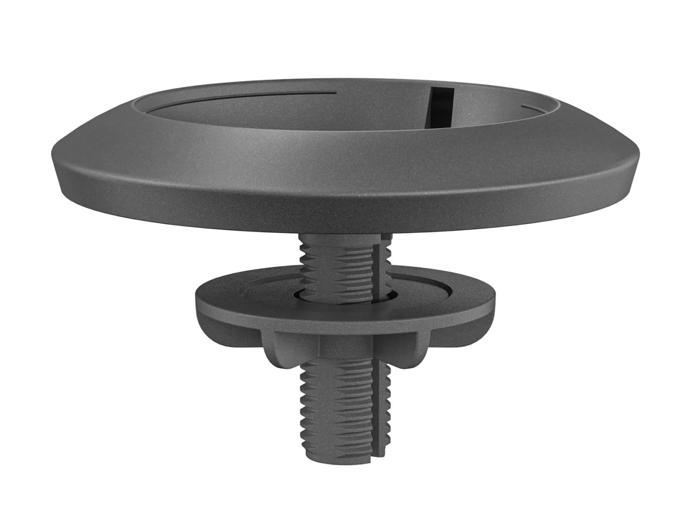 Logitech Rally Table and Ceiling Mount for Rally Mic Pod - Abrazadera - para micrófono - blanco - se puede instalar en el techo - para Rally Bar, Bar Mini, Mic Pod, Plus; Room Solution Large