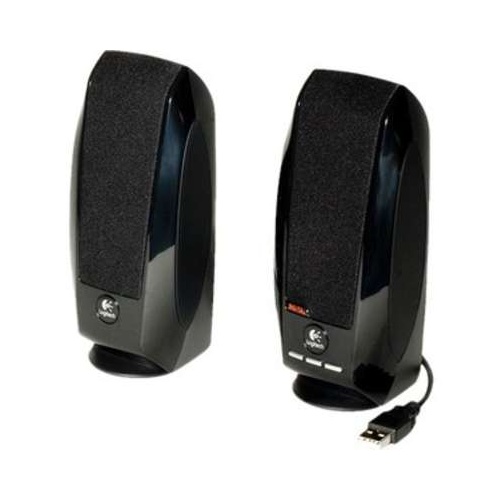 Logitech S150 - Altavoces - para PC - USB - 1.2 vatios (Total) - negro