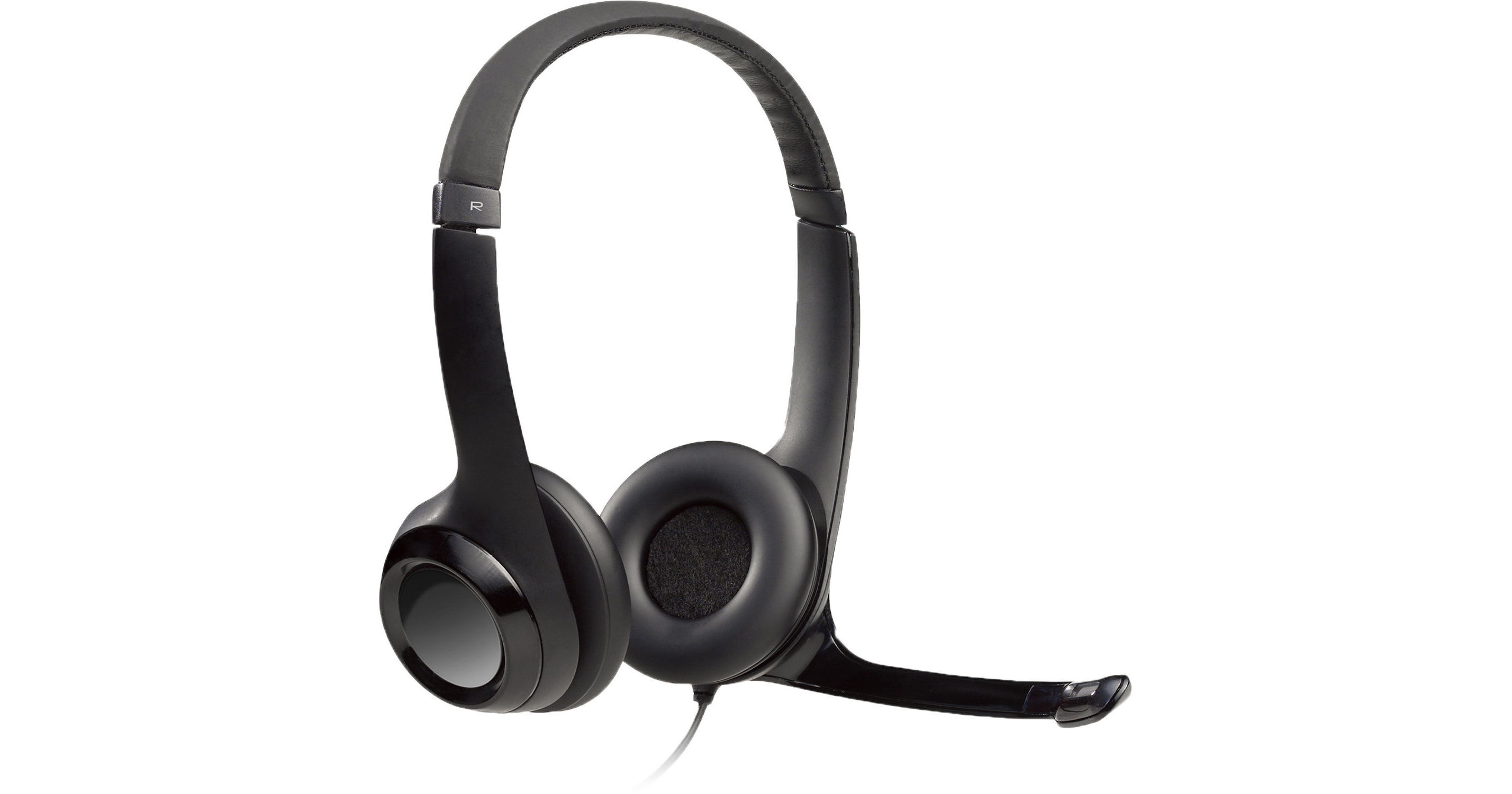 Logitech USB Headset H390 - Auricular - en oreja - cableado - USB