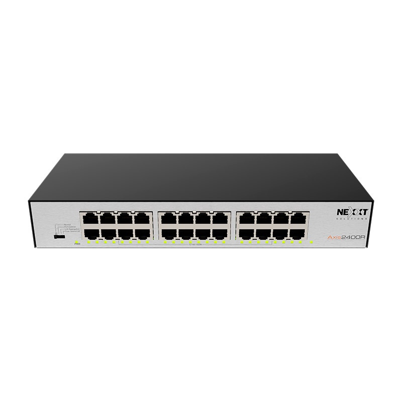 Nexxt Solutions Infrastructure - Switch - Gigabit Ethernet - 24 x 10/100/1000 - 1 Gigabit Ethernet - Switch Giga 24P Unmg