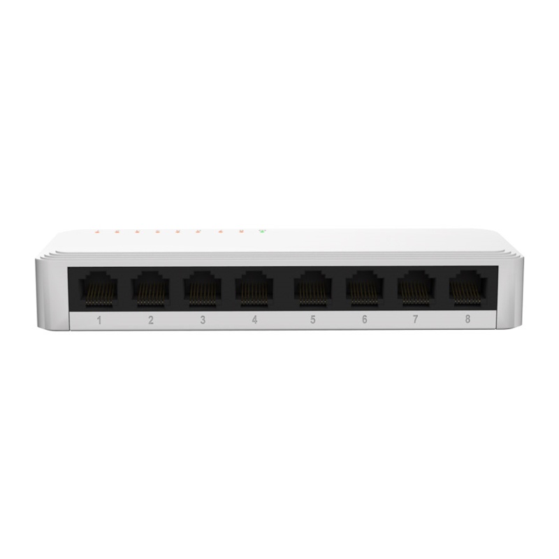 Nexxt Infrastructure - Switch - Gigabit Ethernet - 8 x 10/100/1000 - 1 Gigabit Ethernet - Essential Naxos 801-G 110/220V