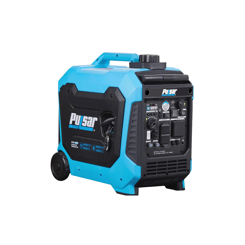 PROMO 2X1 GENERADOR PULSAR/INVERTER PORTATIL PG5000BISRCO DUAL FUEL 5000W RETROCESO ELECTRICO