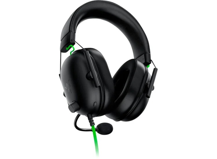 Razer BlackShark V2 X - Auricular - tamaño completo - cableado - conector de 3,5 mm - aislamiento de ruido