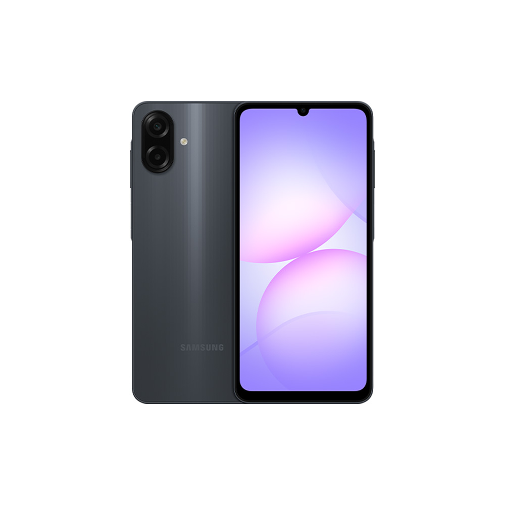 CELULAR/SAMSUNG GALAXY A07 4GB RAM 128GB ALM 6.7 PULG 50MP TRASERA 8MP FRONTAL BLACK/CARGADOR RAPIDO INCLUIDO