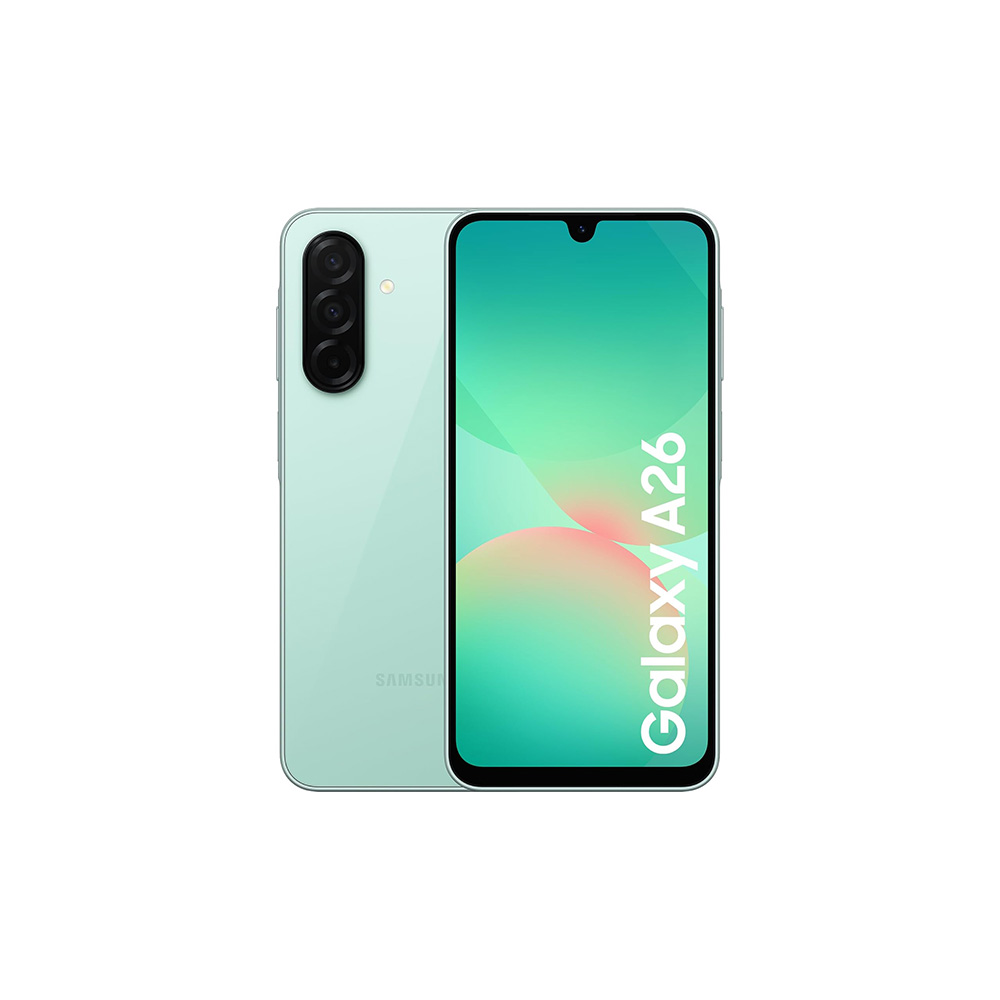 CELULAR/SAMSUNG GALAXY A26 8GB/256GB/6.7 PULG/50MP/12MP FRONTAL/ANDROID/LIGHT GREEN