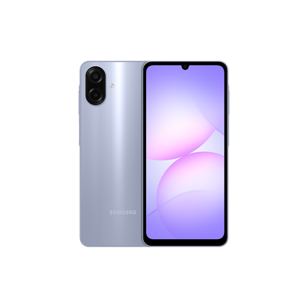 CELULAR/SAMSUNG GALAXY A07 4GB RAM 128GB ALM 6.7 PULG 50MP TRASERA 8MP FRONTAL VIOLET/CARGADOR RAPIDO INCLUIDO
