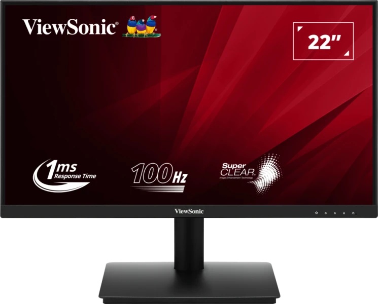 ViewSonic VA220-H - LED-backlit LCD monitor - 22" - 1920 x 1080 - HDMI / VGA