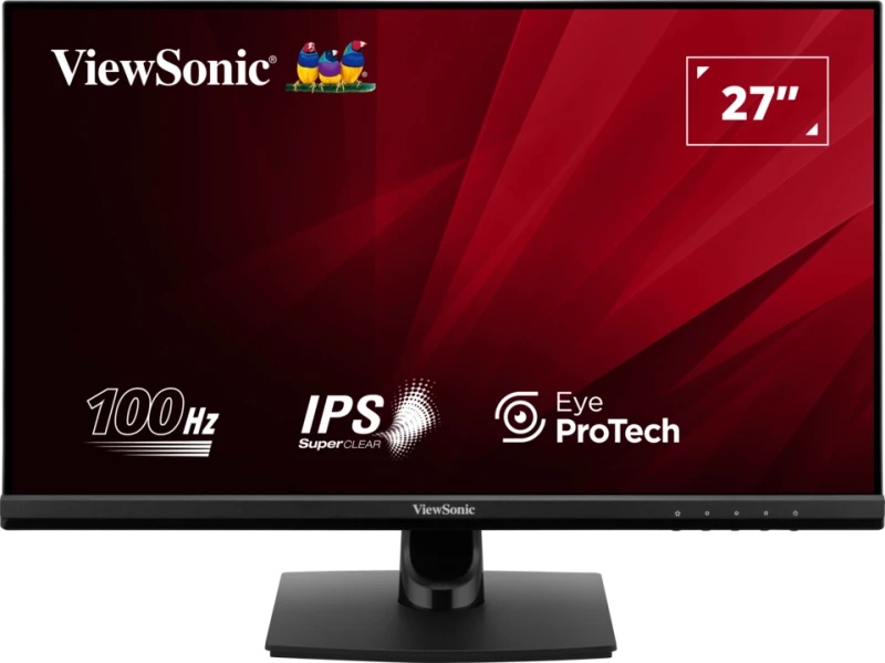 ViewSonic monitor - 27" - 1920 x 1080 - IPS - HDMI / VGA - Black