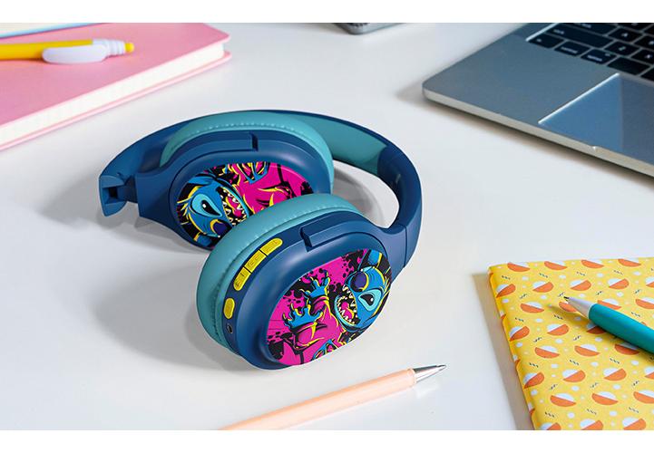Xtech Disney - XTH-D366ST - Headphones with microphone - Para Tablet / Para Phone / Para Portable electronics - Wireless - Stitch