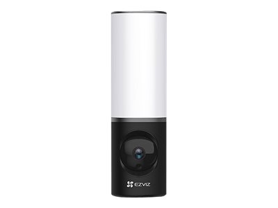 EZVIZ LC3 - Cámara de vigilancia de red - para exteriores - a prueba de polvo / impermeable - color (Día y noche) - 4 MP - 2560 x 1440 - 2K - audio - inalámbrico - Wi-Fi - H.264, H.265 - CA 120/230 V